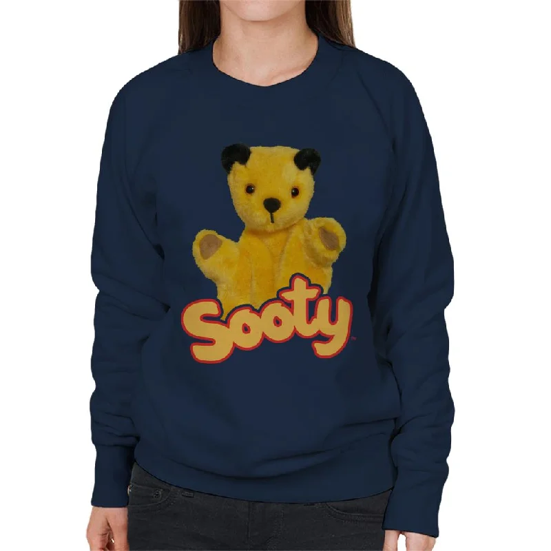 Sooty Wave Logo Women's Sweatshirt Hoodie with V-Neck Classic Versatile