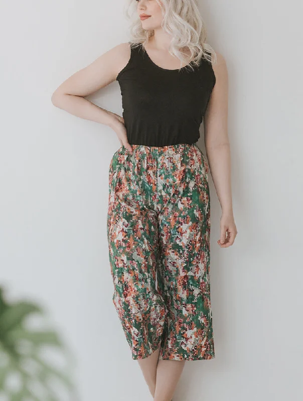 Culottes Pants Kajo Comfortable Denim Pants