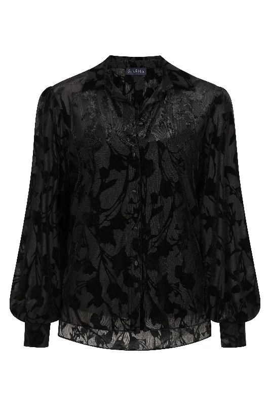 Sirens- The Penny Blouse Gathered Detail Blouse