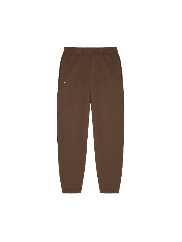 Womens DNA Barrel-Leg Track Pants—cacoa brown Formal Stretch Pants