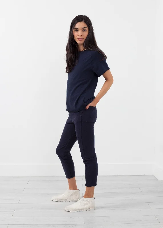 Knit Chino Pant Chic Capri Pants