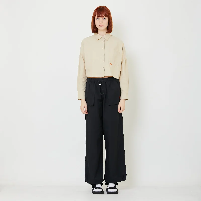 Women Cargo Pants - Black - SW2408120B Lightweight Jogger Pants