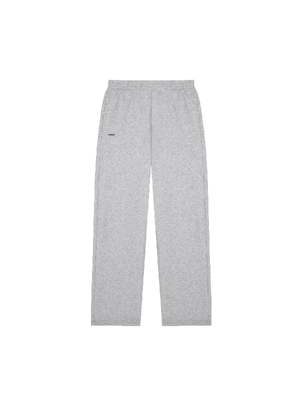 Womens 365 Midweight Straight Leg Track Pants—grey marl Formal Dress Pants