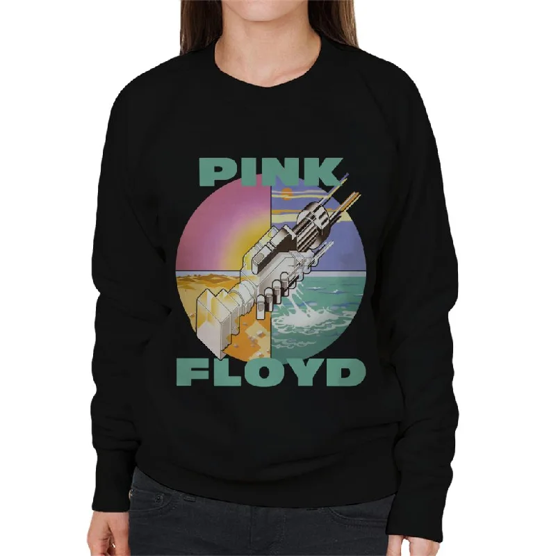 Pink Floyd Wish You Were Here Women's Sweatshirt Hoodie with Zipper Versatile Modern