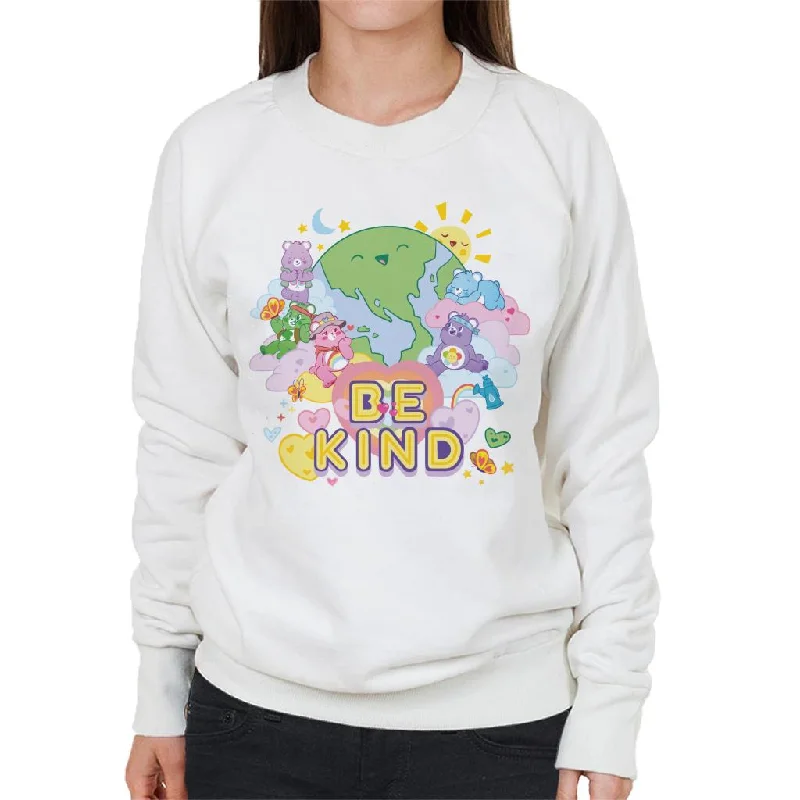 Care Bears Unlock The Magic Be Kind On Earth Women's Sweatshirt Hoodie Sweatshirt Pullover