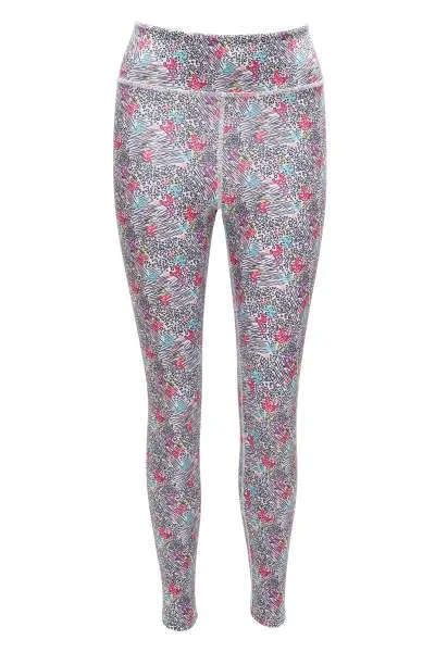 Butt A Fly Zebra Print Eco-Friendly Yoga Pants Warm Wool Trousers