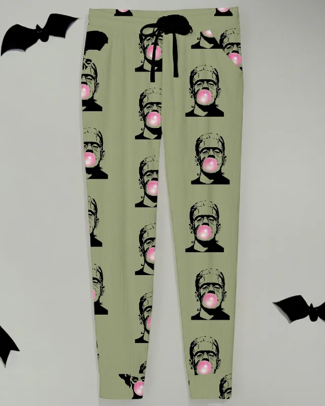 Franken Bubble | Adult Bamboo Jogger Pant Stretch Fit Pants