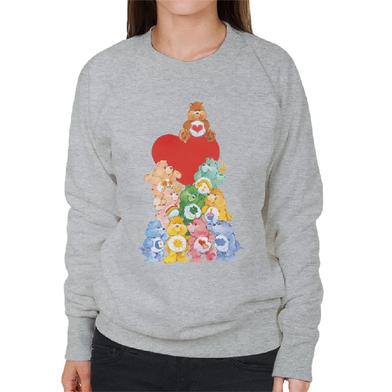 Care Bears The Original 10 Women's Sweatshirt Graphic Hoodie Design Print