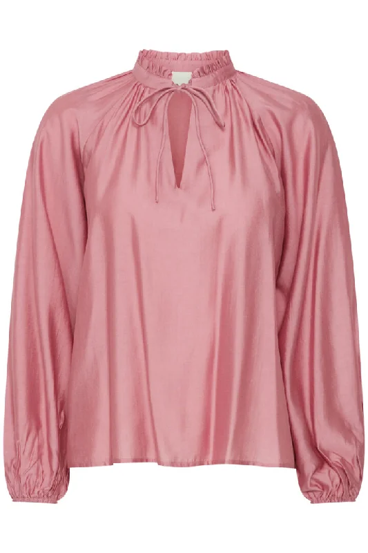 Ichi Karlani Blouse-Lilas-20121888 Polished Work Blouse