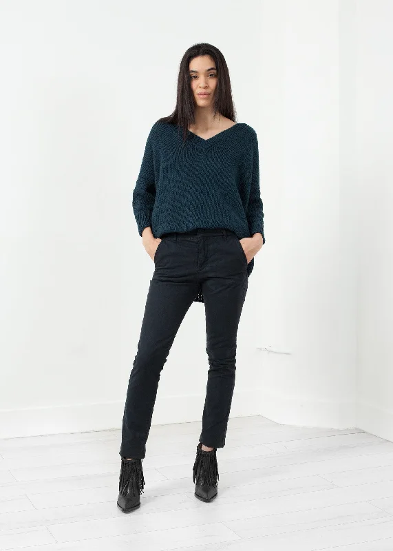 Woven Pant Comfortable Denim Leggings