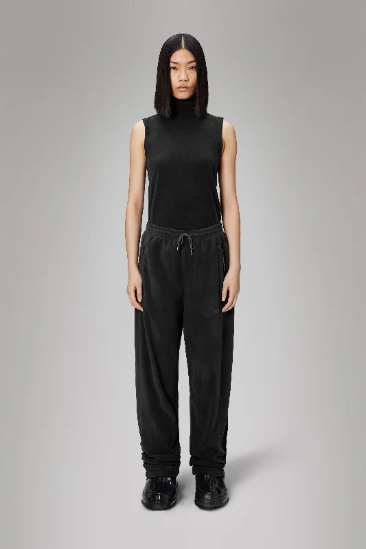 Addis Fleece Pants Wide Cozy Full-Length Pants