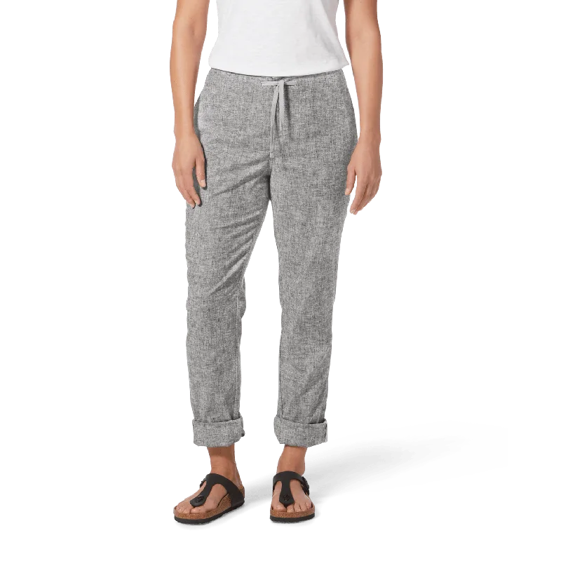 W's Hempline Tie Pant - Hemp & Recycled polyester Comfortable Jogger Trousers