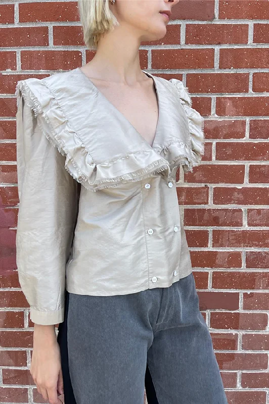 Vienna Blouse in Ash Smart Casual Blouse