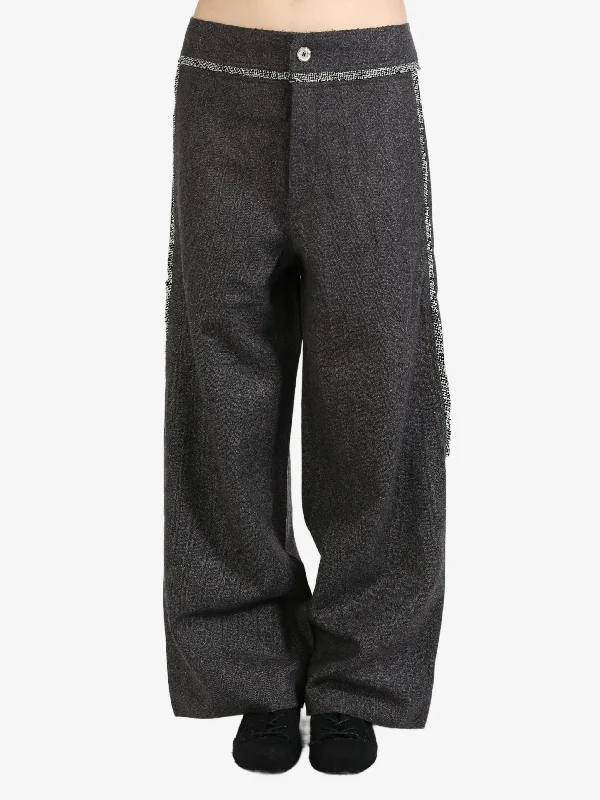 COMMUNS - Unisex Cotton Pants Chic Faux Leather Pants