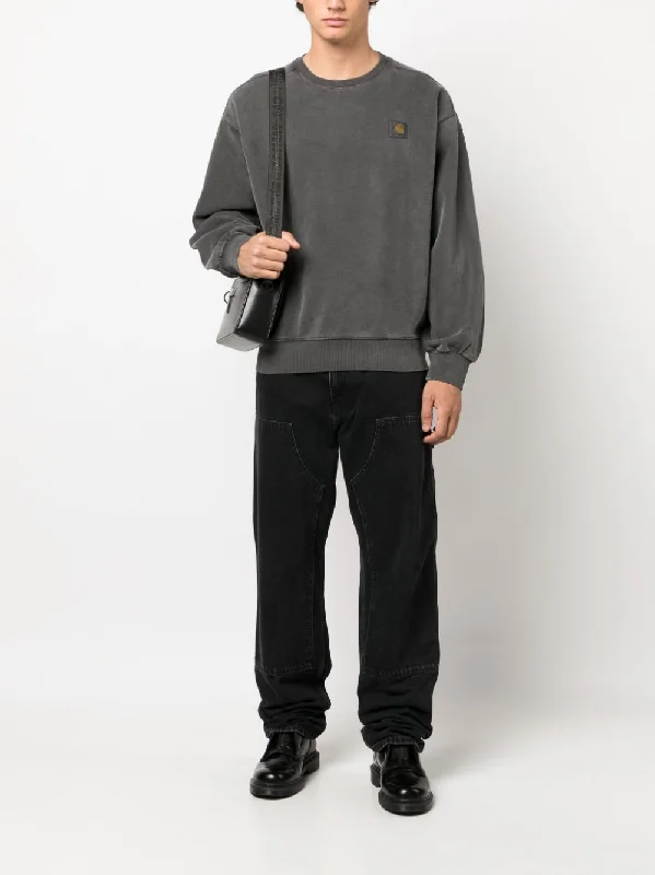CARHARTT WIP - Unisex Double Knee Pant (WASHED) Comfortable Jogging Pants