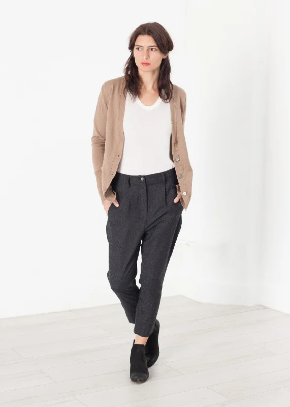 Winter Pants in Black Soft Stretch Pants