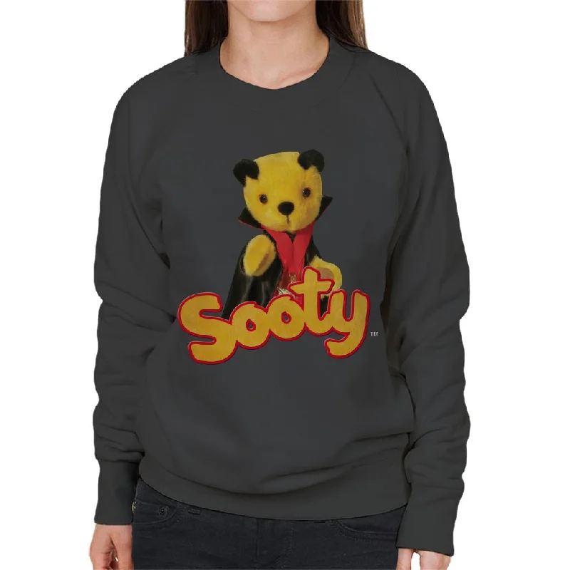 Sooty Halloween Vampire Women's Sweatshirt Hoodie Jacket Zipper Layering