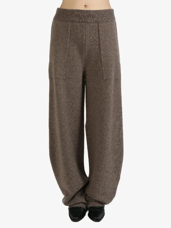 UMA WANG - Women Plain WS Pants Cozy Fitted Pants