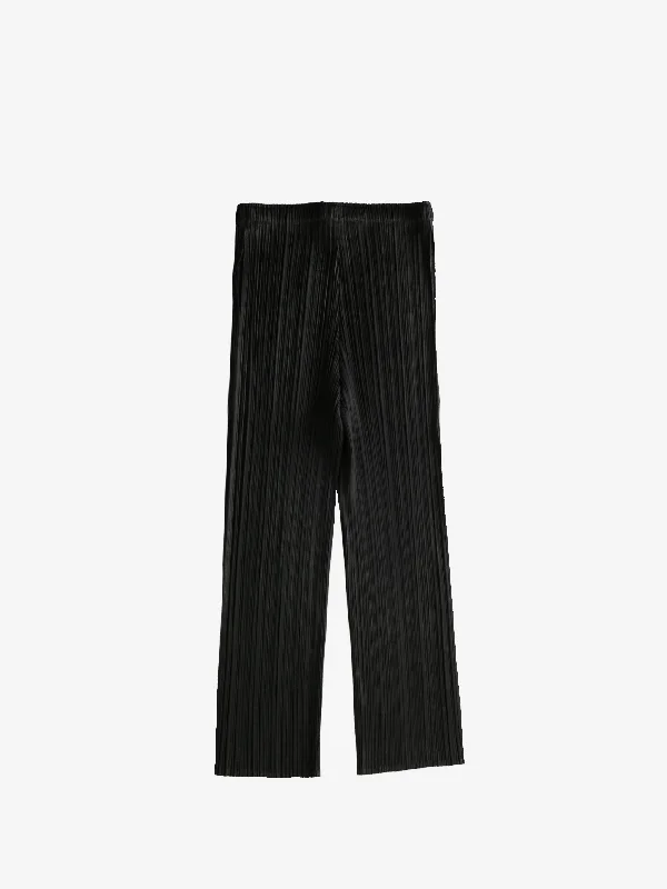 PLEATS PLEASE ISSEY MIYAKE - Women Basics Short Pants Cozy Knit Pants