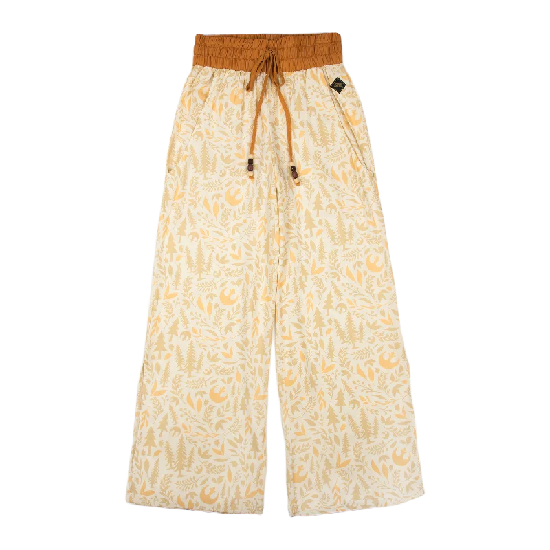 Rebel Alliance Wide Leg Pants Sleek Black Pants