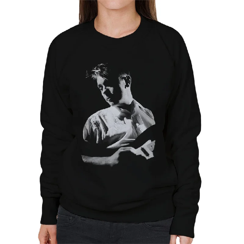 New Order Live Bernard Sumner Women's Sweatshirt Hoodie with Slim Fit Tailored Modern