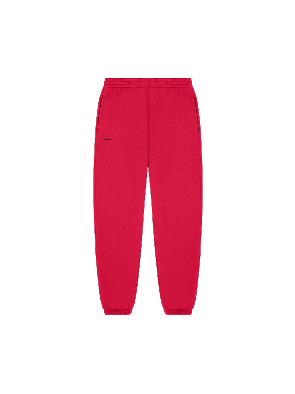Womens 365 Midweight Track Pants—Goji berry red Formal Linen Trousers
