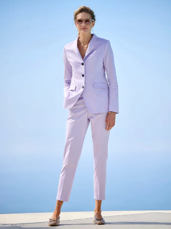Joy Cotton Stretch Gabardine Pant Modern Bootcut Pants