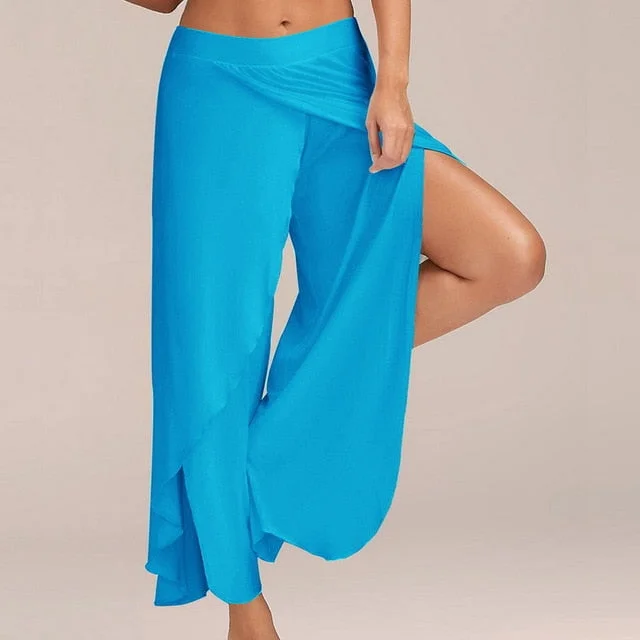 Casual Loose Split Wide Leg Pants (9 colors) Casual Sweatpants Style