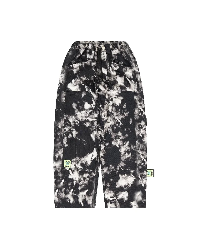 Stash Pants - Tye Dye / Black Comfortable Maternity Pants