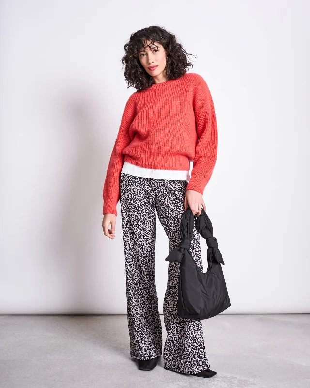 PANTS KISO LEO GOTS Trendy High-Waist Trousers