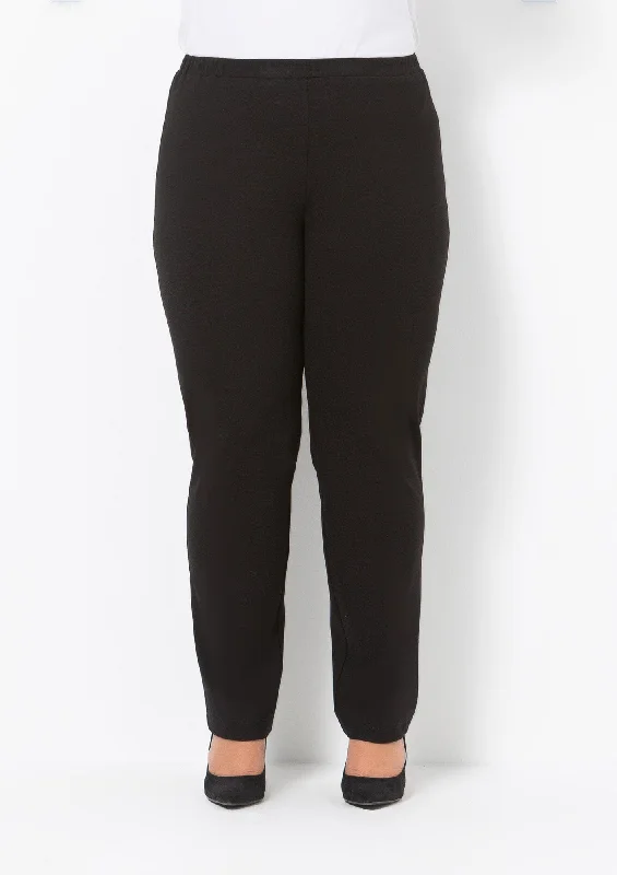 1055 Wider Leg Ponti Pant High-Waist Jeans