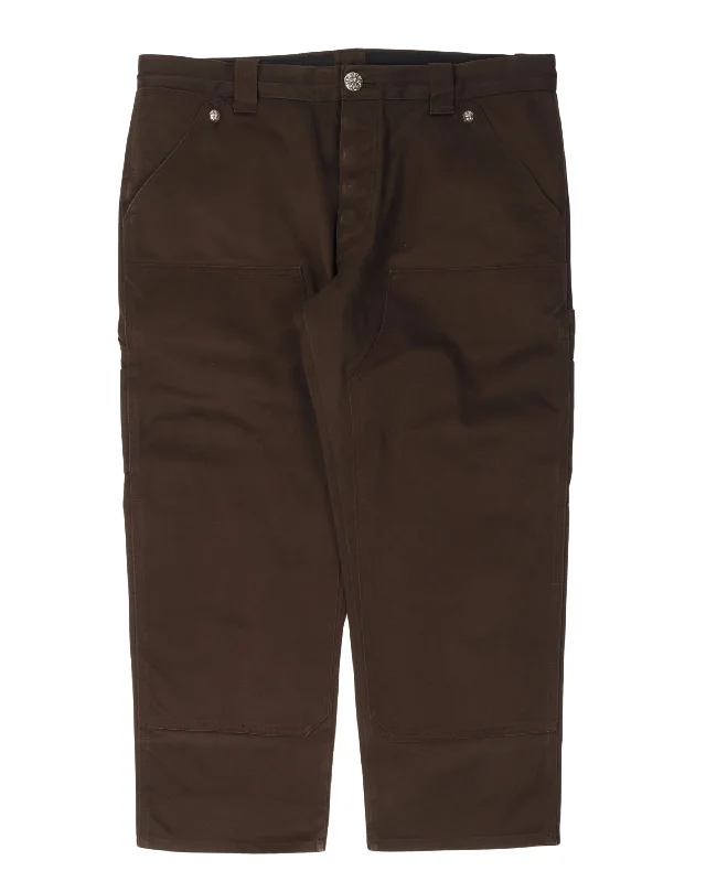 Carpenter Double Knee Pants Cozy Full-Length Pants