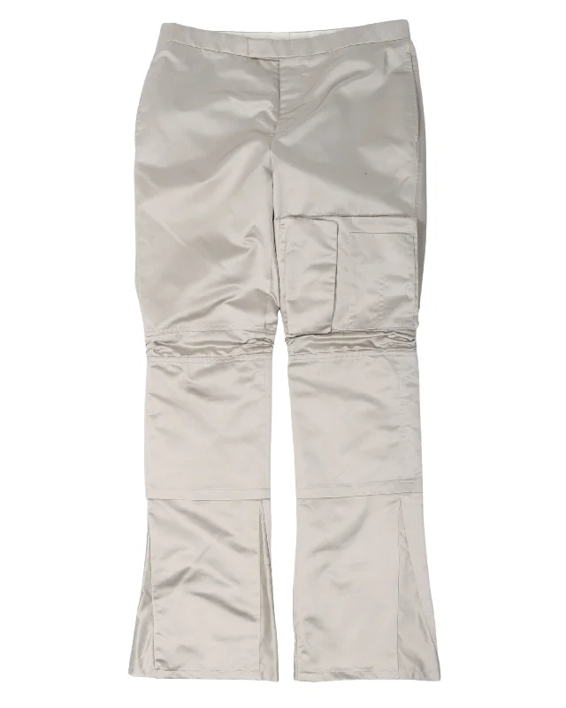 AW18 Slim Space Pants Slim-Fit Khaki Pants