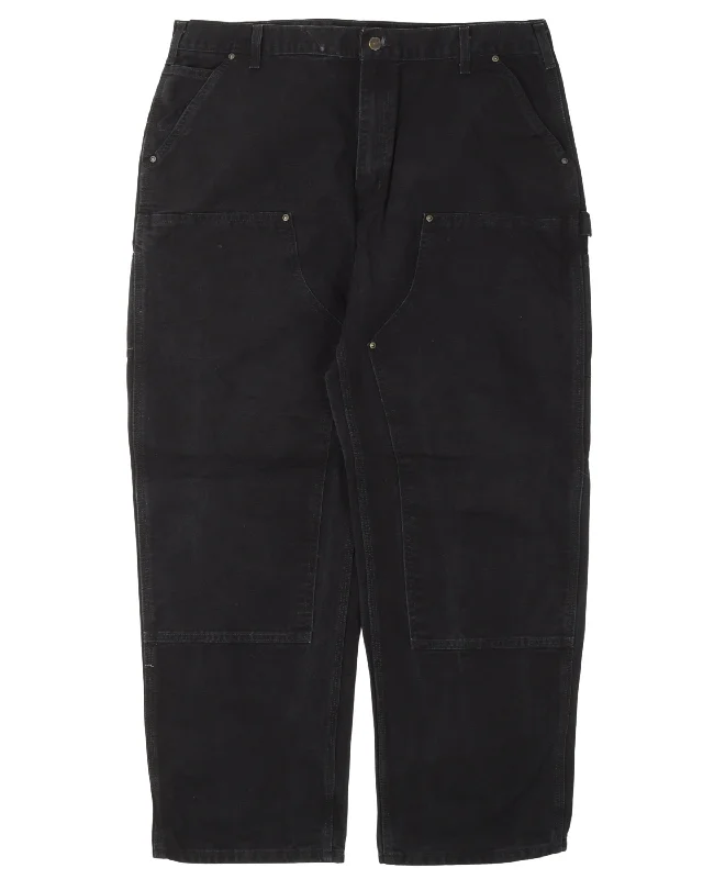 Carhartt Double Knee Carpenter Pants Comfortable Fleece Pants