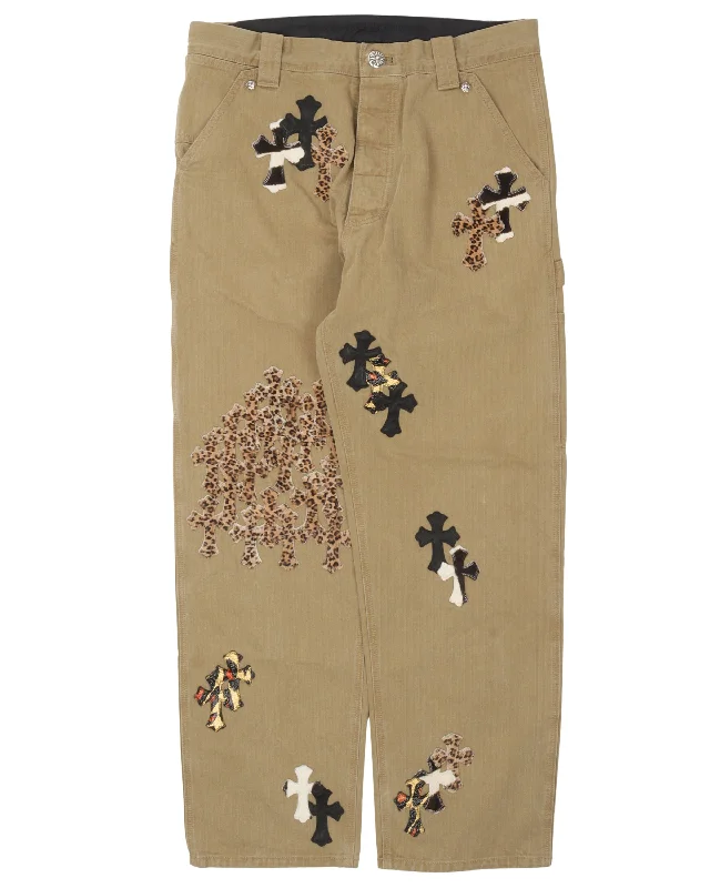 1 of 1 Cross Patch Chino Pants Formal Dress Pants