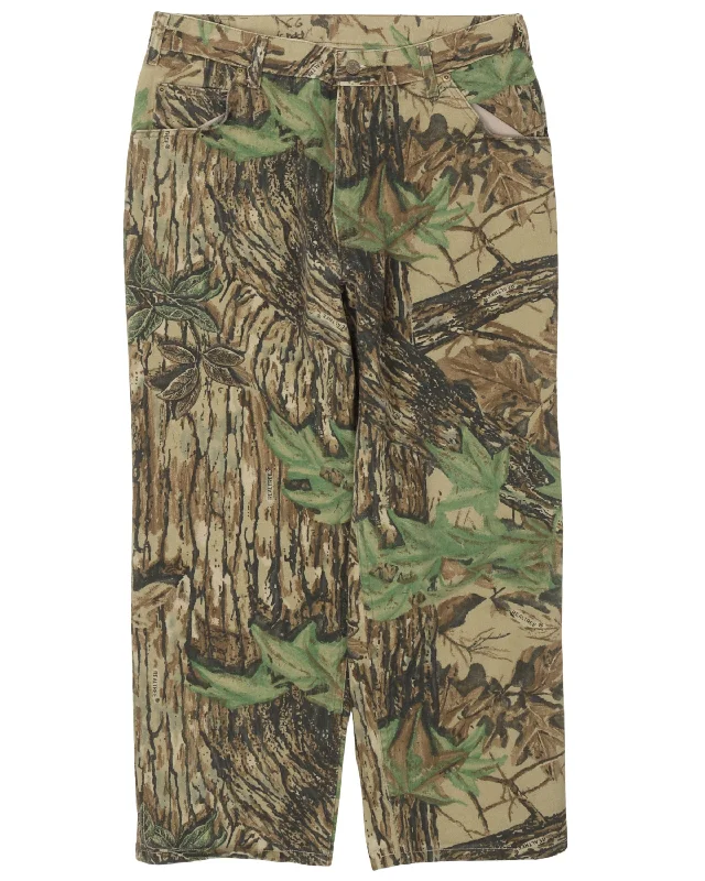 Cabela's RealTree Camouflage Pants Chic Black Leggings