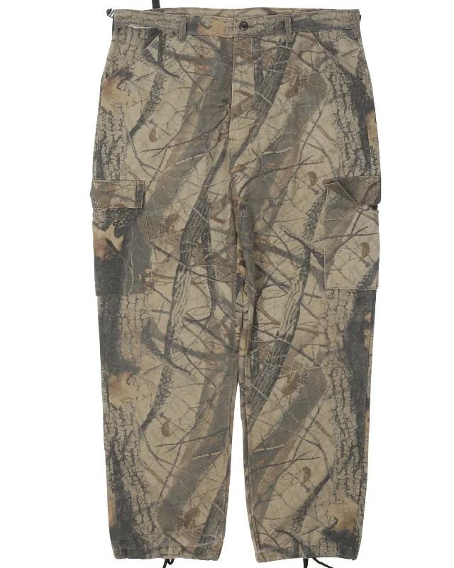 Liberty RealTree Camouflage Cargo Pants Sleek Black Pants