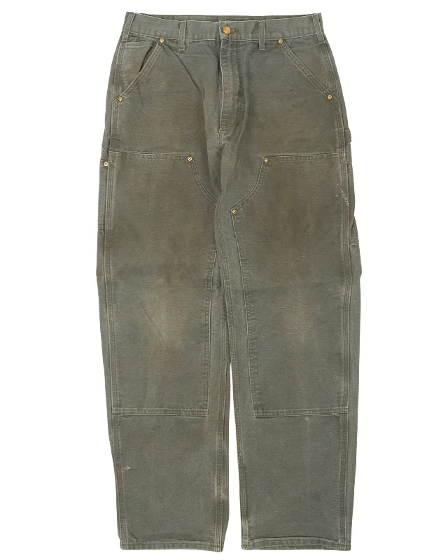 Carhartt Double Knee Carpenter Pants Formal Linen Trousers