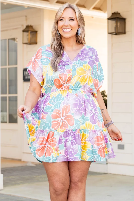 In Wonderland Dress, Multi