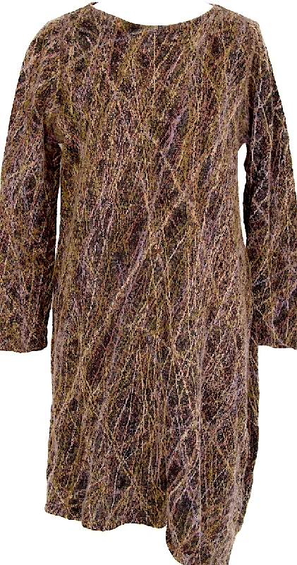 JURGEN LEHL Jacquard Design Tunic Dress