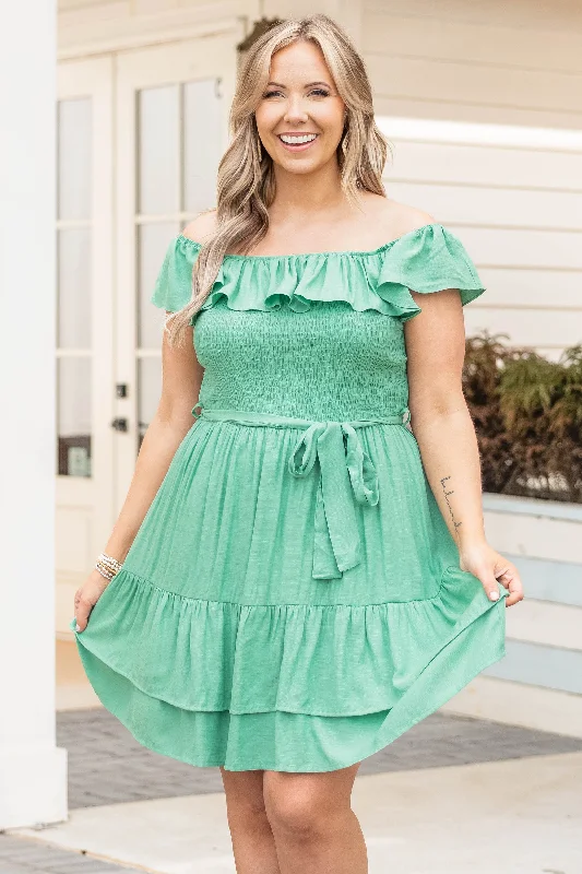 Make The News Dress, Emerald