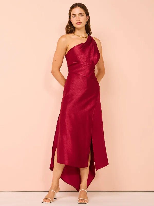 One Fell Swoop Matilda Dress in Garnet