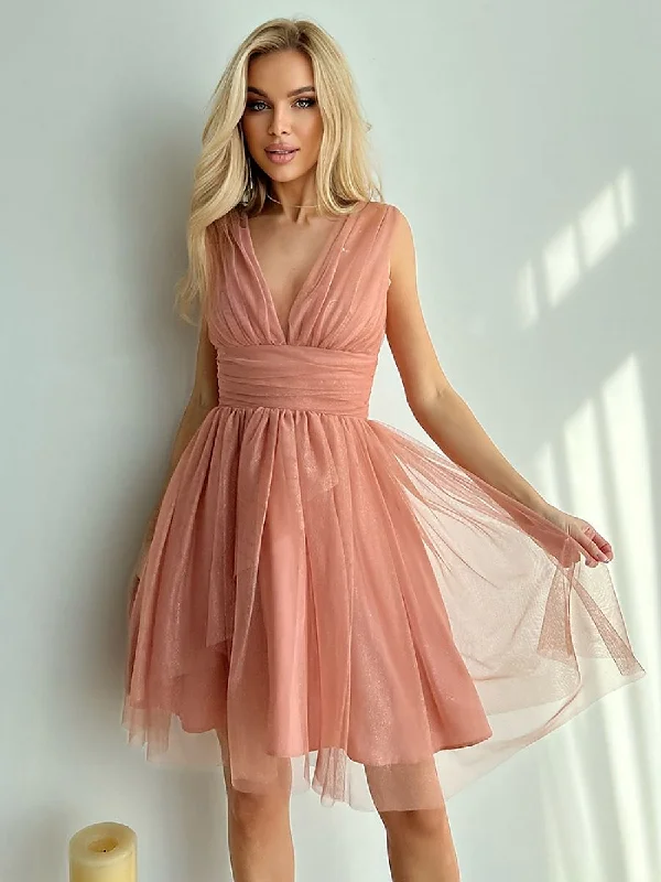 Evening dress Bicotone
