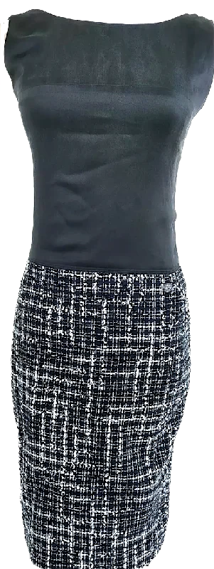 Chanel Paris. Collection. Sleeveless Cotton, Nylon, Acrylic, Polyester Silk Dress