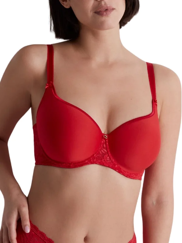 Rosessence Care Spacer T-Shirt Bra - Gala Mesh Blend Leather Blend Suede Blend