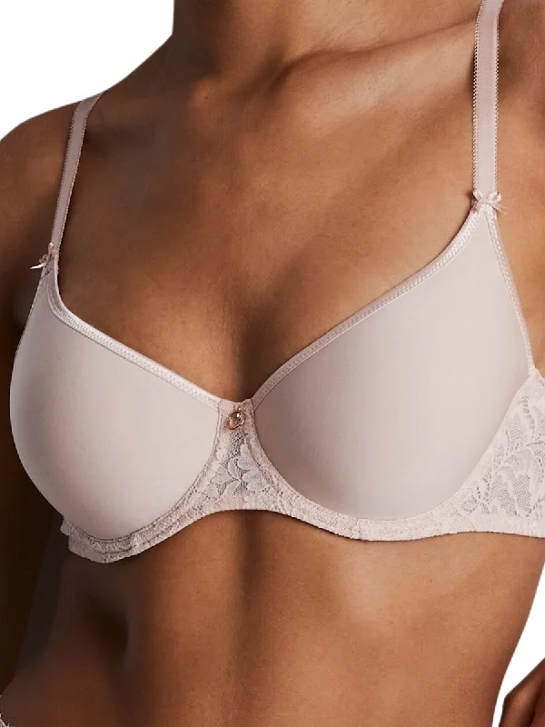 Rosessence Care Spacer T-Shirt Bra - Nude D'été Welt Pockets Slit Pockets
