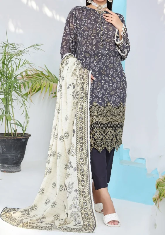 Bin Hameed Rozina Embroidered Printed Lawn Dress