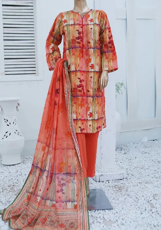 Bin Saeed Ready Made Printed Cotton Dress