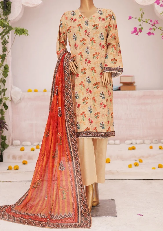 Bin Saeed Ready Made Printed Lawn Dress