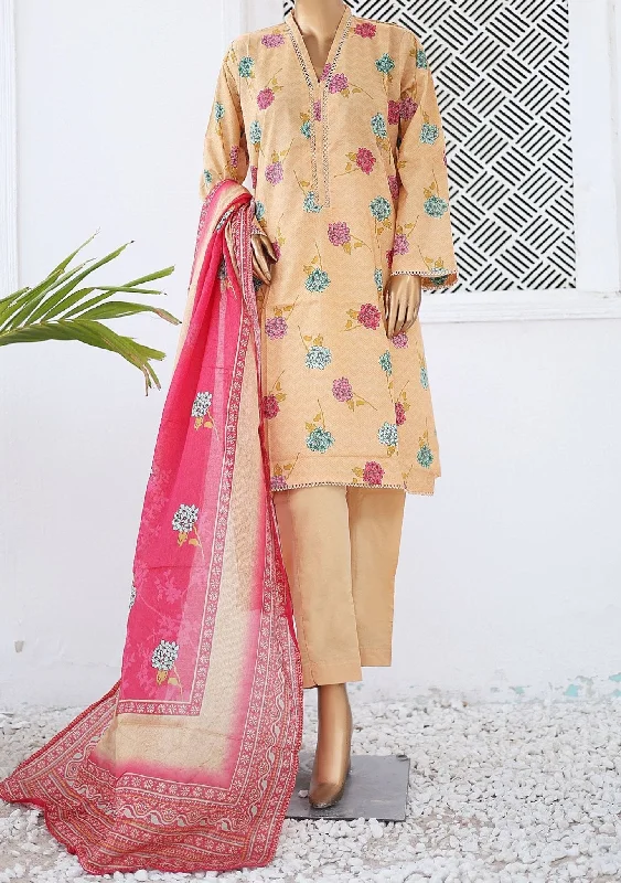 Bin Saeed Ready Made Printed Lawn Dress